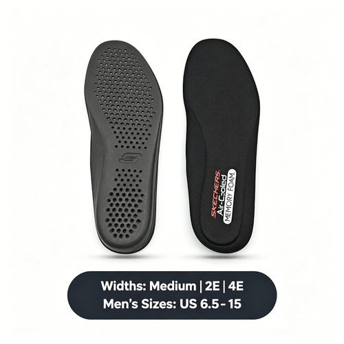 Skechers men 4e - men's, black